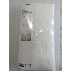 Ikea‎ New Twin Bed Skirt White 39X75X15" 802.241.19